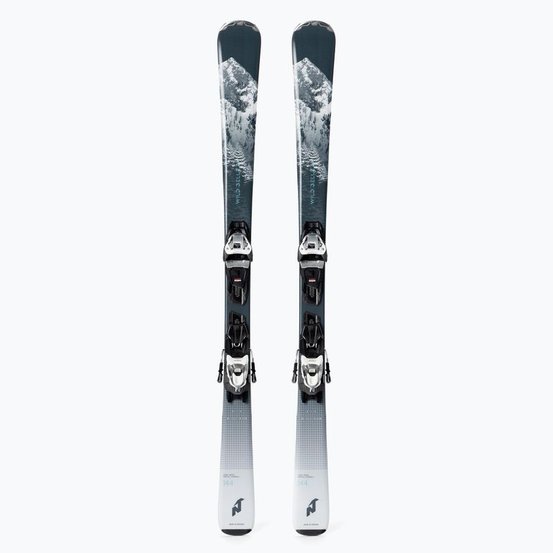 Лижі гірські жіночі  Nordica WILD BELLE 74 + TP2COMP10 FDT сірі 0A1272SB 001