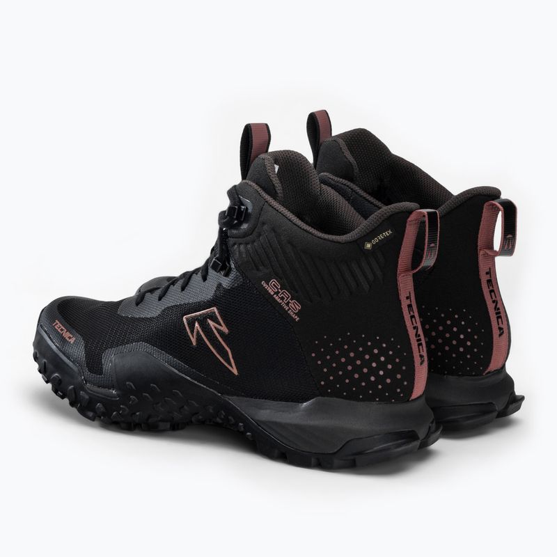 Черевики для трекінгу жіночі Tecnica Magma Mid S GTX чорні 21249900002 3