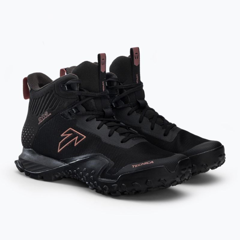 Черевики для трекінгу жіночі Tecnica Magma Mid S GTX чорні 21249900002 4