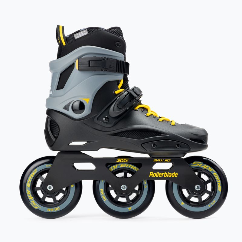 Роликові ковзани чоловічі Rollerblade RB 110 3WD чорні 07061300 S25 2