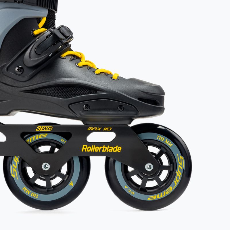 Роликові ковзани чоловічі Rollerblade RB 110 3WD чорні 07061300 S25 6