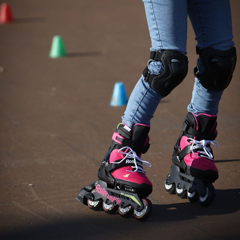 Роликові ковзани дитячі Rollerblade Microblade рожеві 07221900 8G9 11