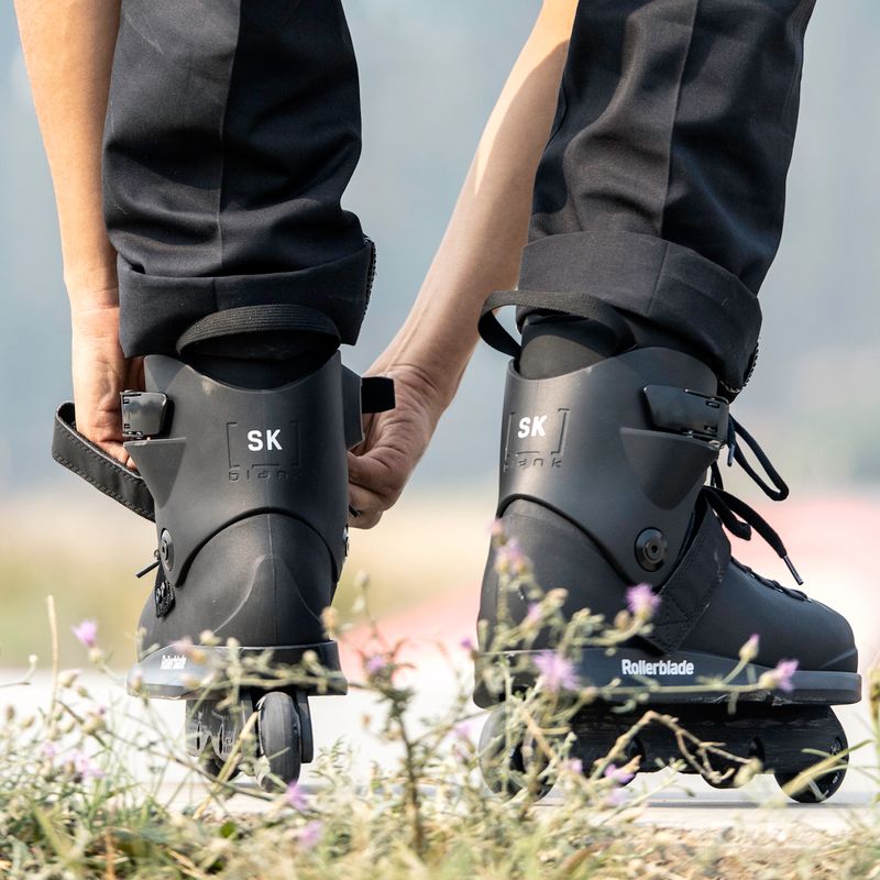 Роликові ковзани чоловічі Rollerblade Blank SK чорні 07222600100 16