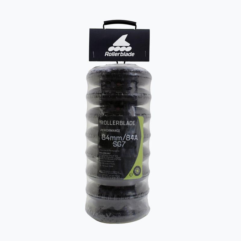 Колеса для роликових ковзанів Rollerblade Wheels XT 84MM + SG7 8 шт. сірі 06953400080 2