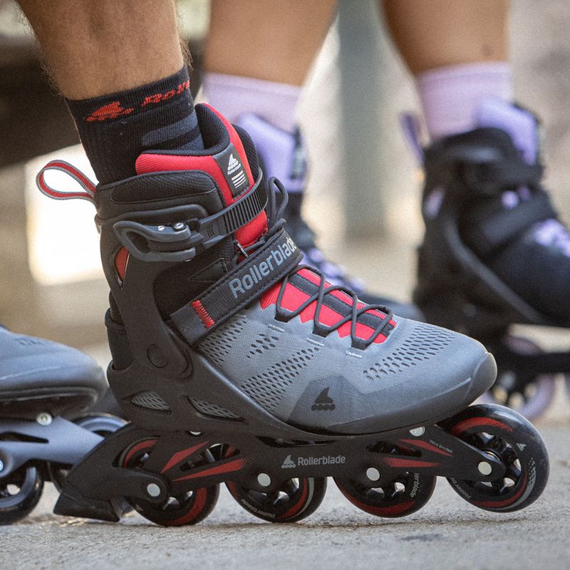 Роликові ковзани чоловічі Rollerblade Macroblade 84 сірі 07370800749 13