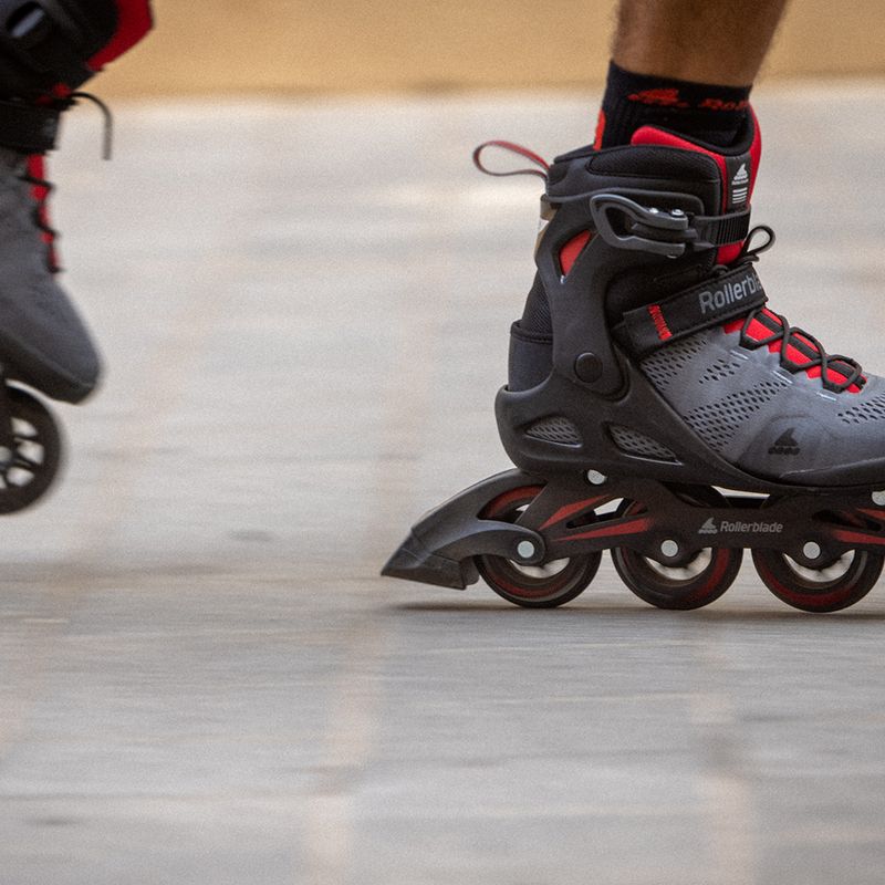 Роликові ковзани чоловічі Rollerblade Macroblade 84 сірі 07370800749 16