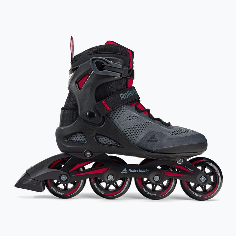 Роликові ковзани чоловічі Rollerblade Macroblade 84 сірі 07370800749 2