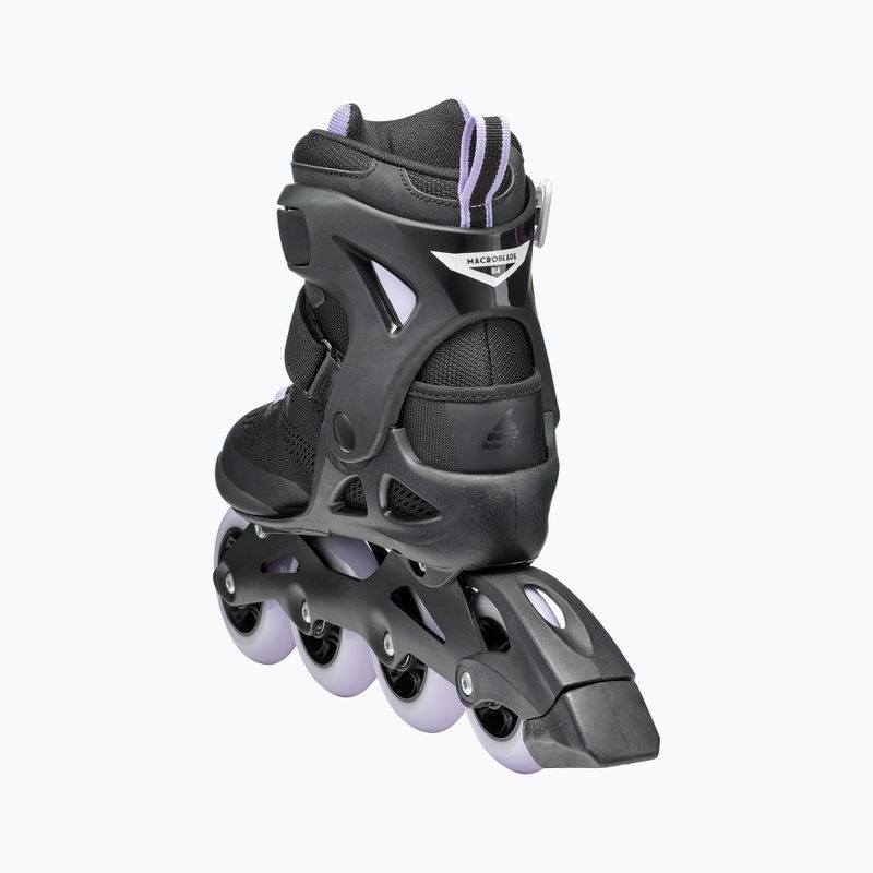 Роликові ковзани жіночі Rollerblade Macroblade 84 чорно-фіолетові 07370900 11