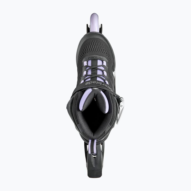 Роликові ковзани жіночі Rollerblade Macroblade 84 чорно-фіолетові 07370900 12