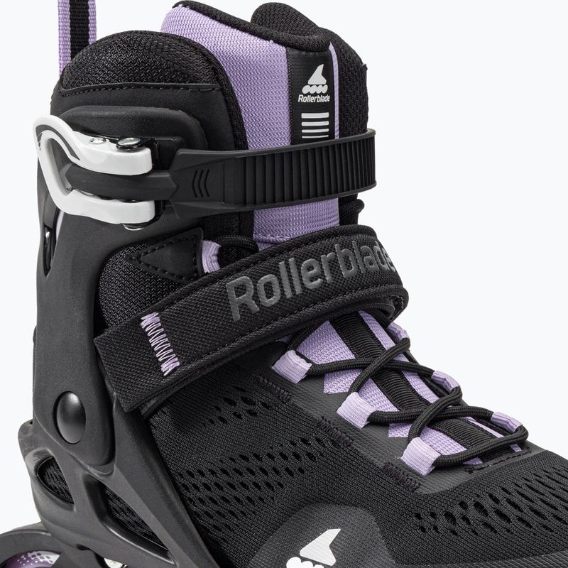 Роликові ковзани жіночі Rollerblade Macroblade 84 чорно-фіолетові 07370900 5