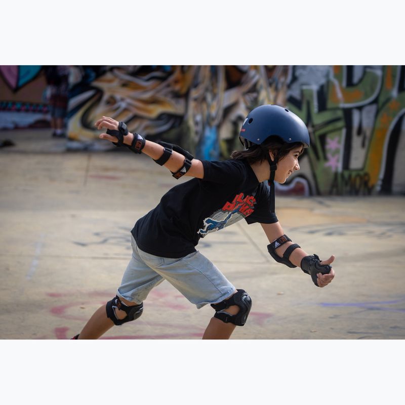 Дитячі ролики з захистом Rollerblade Fury Combo Jr black/red 7