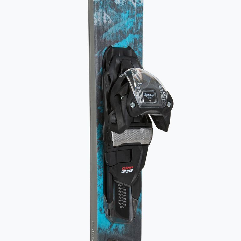 Лижі гірські жіночі Nordica Wild Belle 78 + Кріплення TP2COMP10 FDT anthrazite/aqua 4