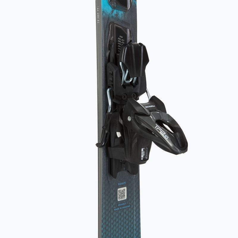 Лижі гірські жіночі Nordica Wild Belle 78 + Кріплення TP2COMP10 FDT anthrazite/aqua 5