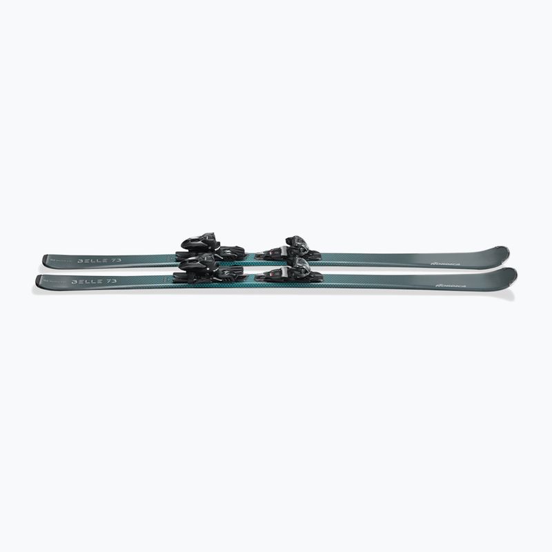 Лижі гірські жіночі Nordica Belle 73 + TP2 COMP10 FDT grey/aqua 4