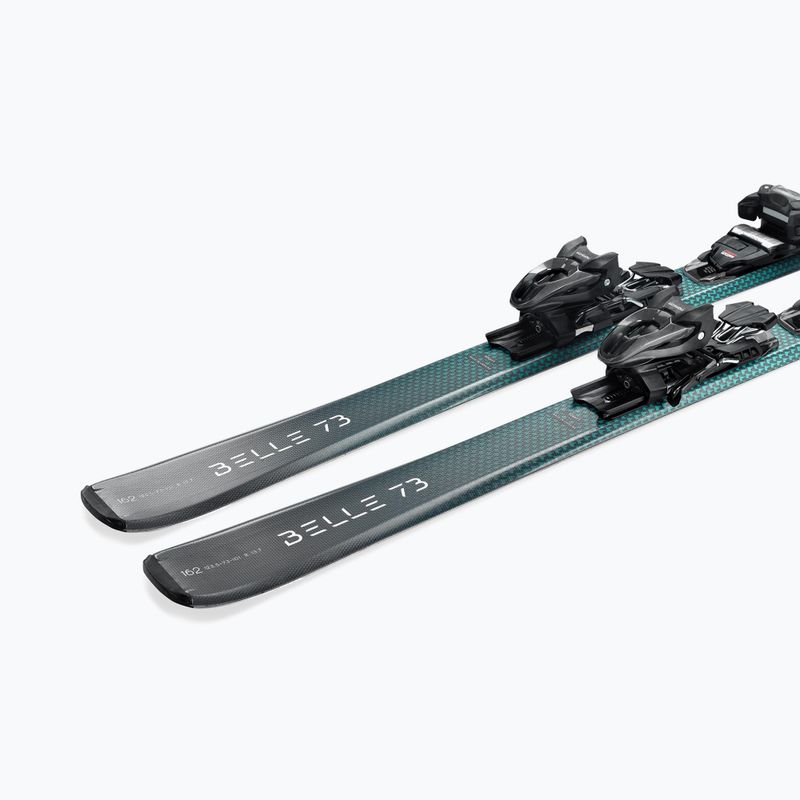 Лижі гірські жіночі Nordica Belle 73 + TP2 COMP10 FDT grey/aqua 6