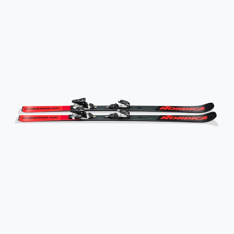 Лижі гірські дитячі Nordica Doberman Combi Pro S + J7.0 FDT black/red 9