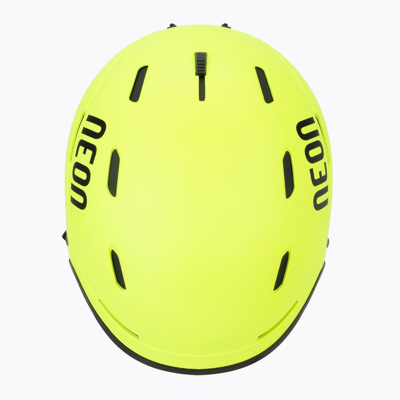Лижний шолом Neon Alpha yellow/black 6