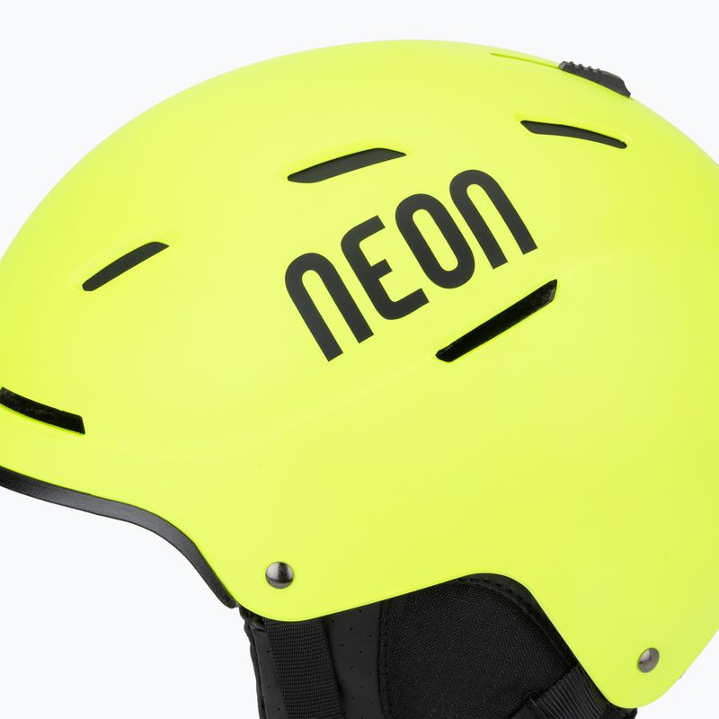 Лижний шолом Neon Alpha yellow/black 7