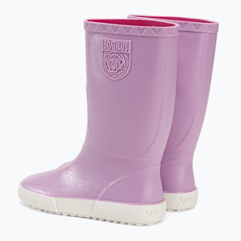 Калоші дитячі BOATILUS Nautic Youth lilac/white 3