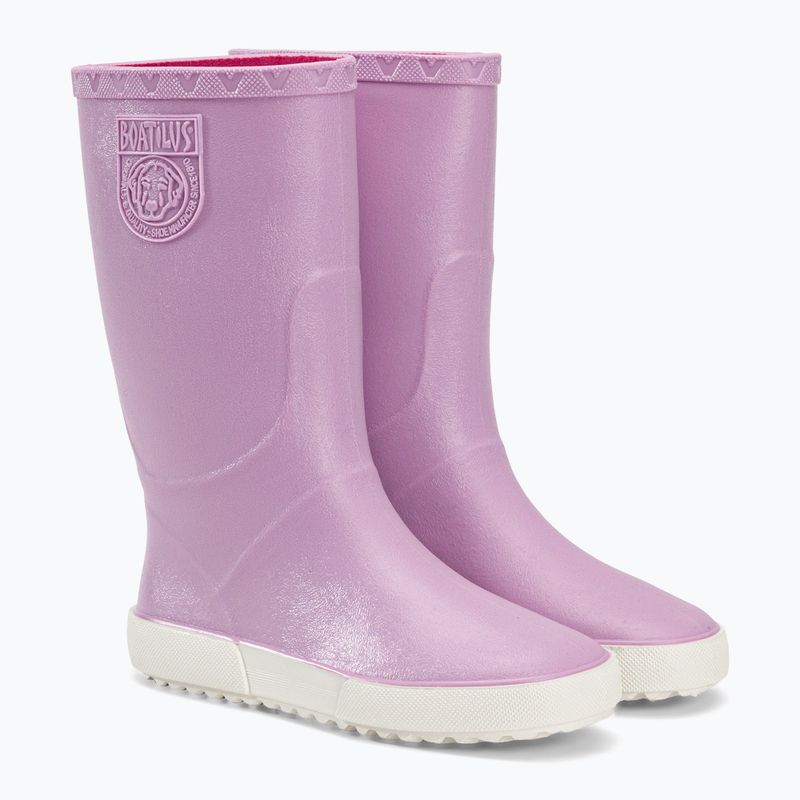 Калоші дитячі BOATILUS Nautic Youth lilac/white 4