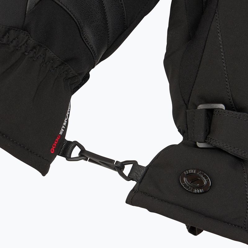 Рукавиці гірськолижні жіночі Level Eclypse Gore-Tex black 4