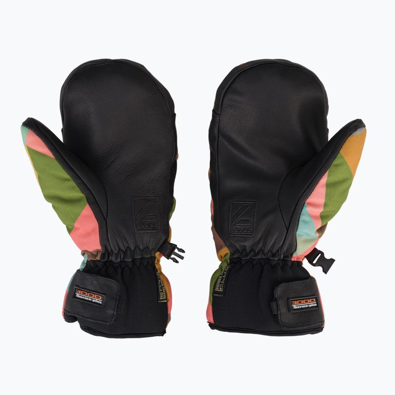 Рукавиці гірськолижні дитячі Level Vertigo Mitt Teen wood 3