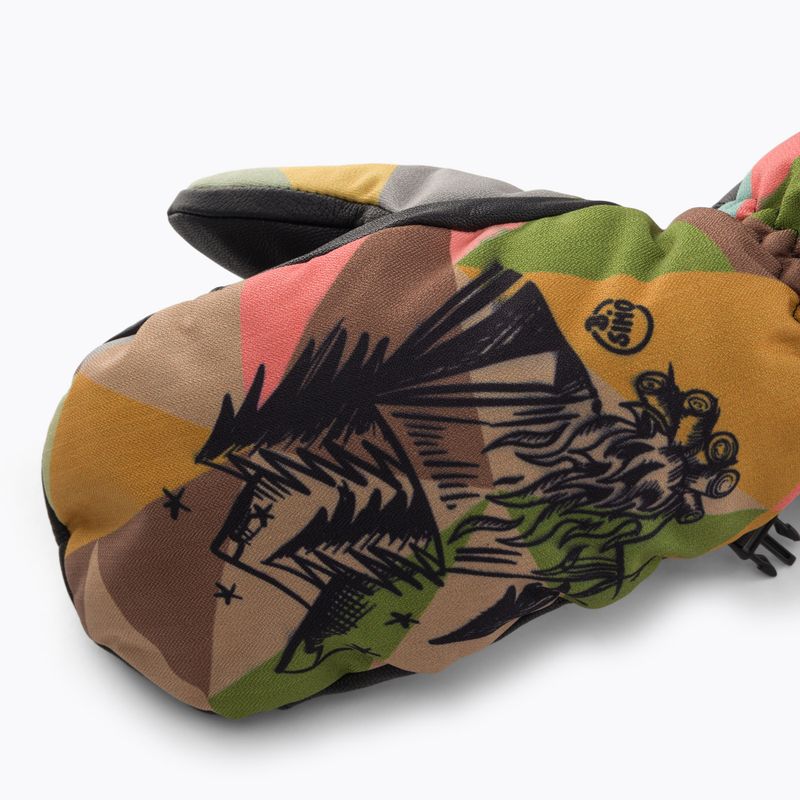 Рукавиці гірськолижні дитячі Level Vertigo Mitt Teen wood 5