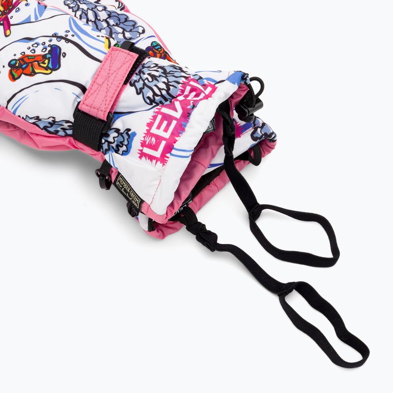 Рукавиці гірськолижні дитячі Level Junior Mitt pink 6