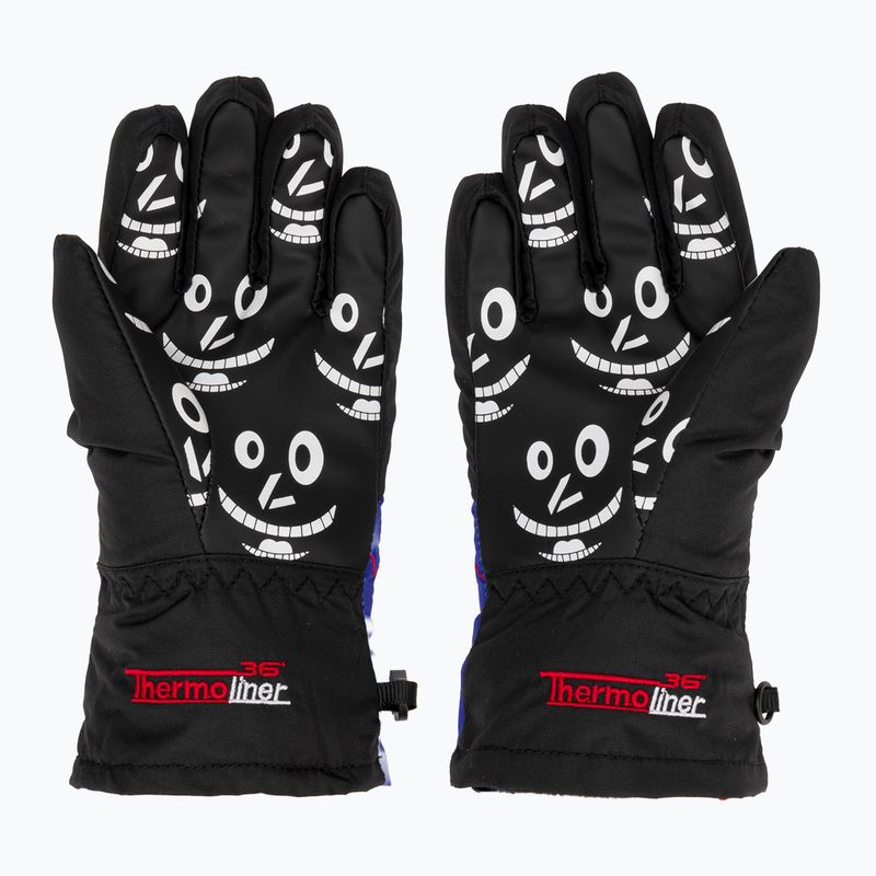 Рукавиці гірськолижні дитячі Level Lucky yellow/blue 3