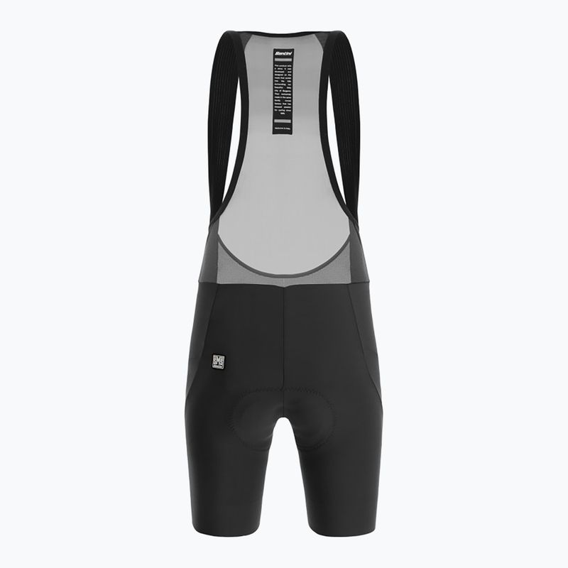 Велошорти жіночі Santini Sleek Raggio чорні 1S1062C3WSLKRAGGNES 2