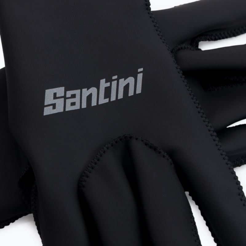 Рукавиці велосипедні Santini Vega Xtreme чорні 1W593WINVEGAXNE 4