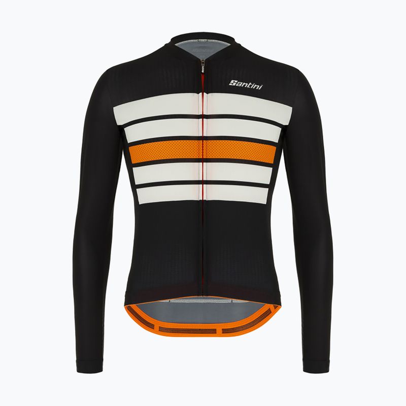Велокофта чоловіча Santini Ecosleek Bengal чорна 2S215075ESLKBENGBIS