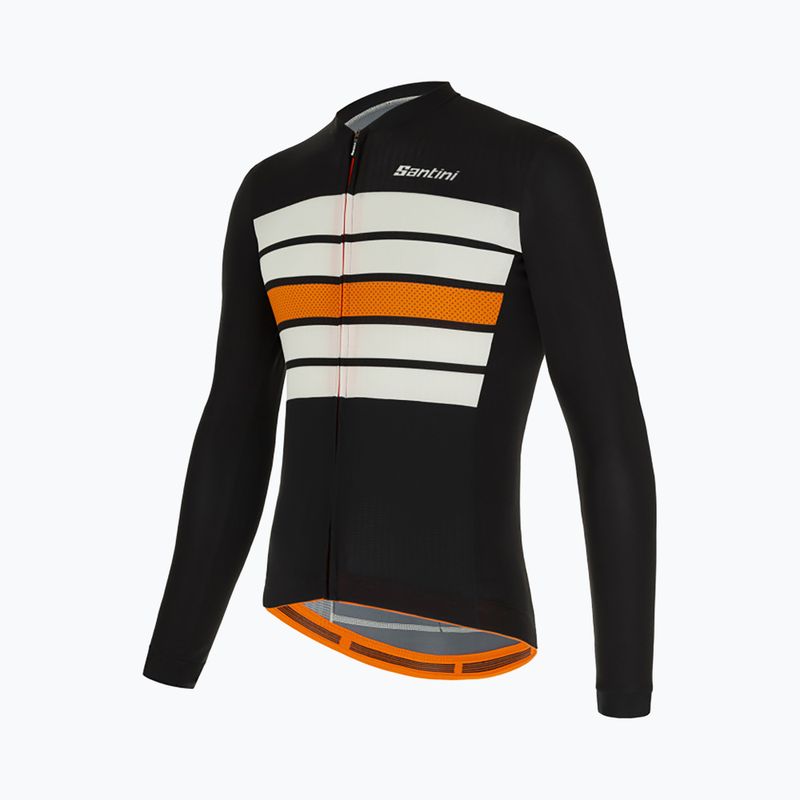 Велокофта чоловіча Santini Ecosleek Bengal чорна 2S215075ESLKBENGBIS 3
