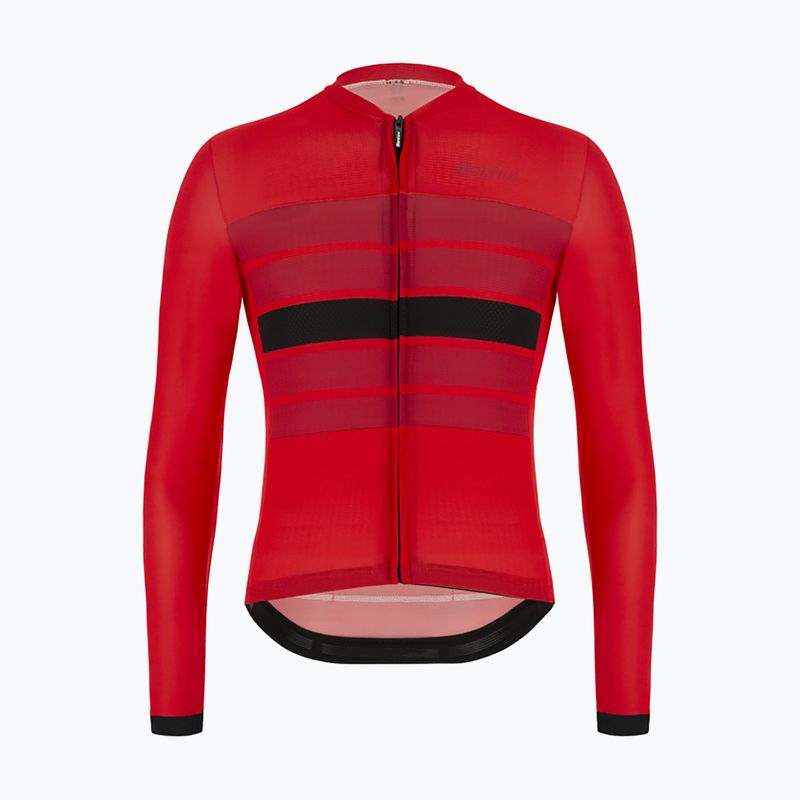 Велокофта чоловіча Santini Ecosleek Bengal червона 2S215075ESLKBENGRSS 4