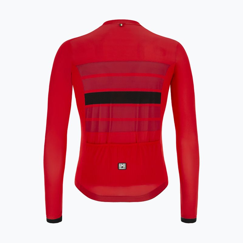 Велокофта чоловіча Santini Ecosleek Bengal червона 2S215075ESLKBENGRSS 5