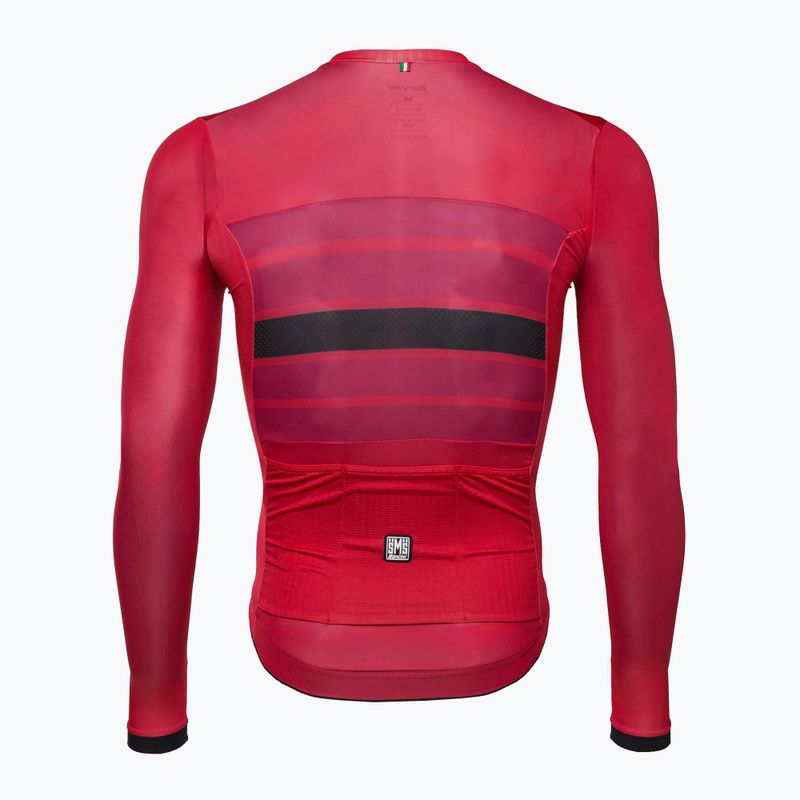 Велокофта чоловіча Santini Ecosleek Bengal червона 2S215075ESLKBENGRSS 2