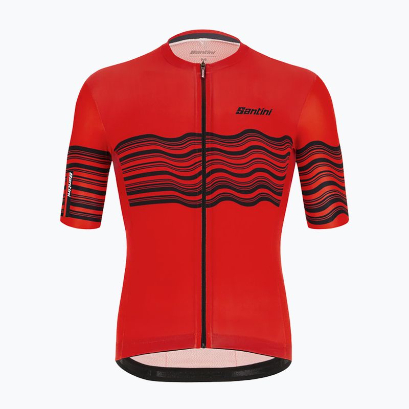 Велофутболка чоловіча Santini Tono Profilo червона 2S94075TONOPROFRSS