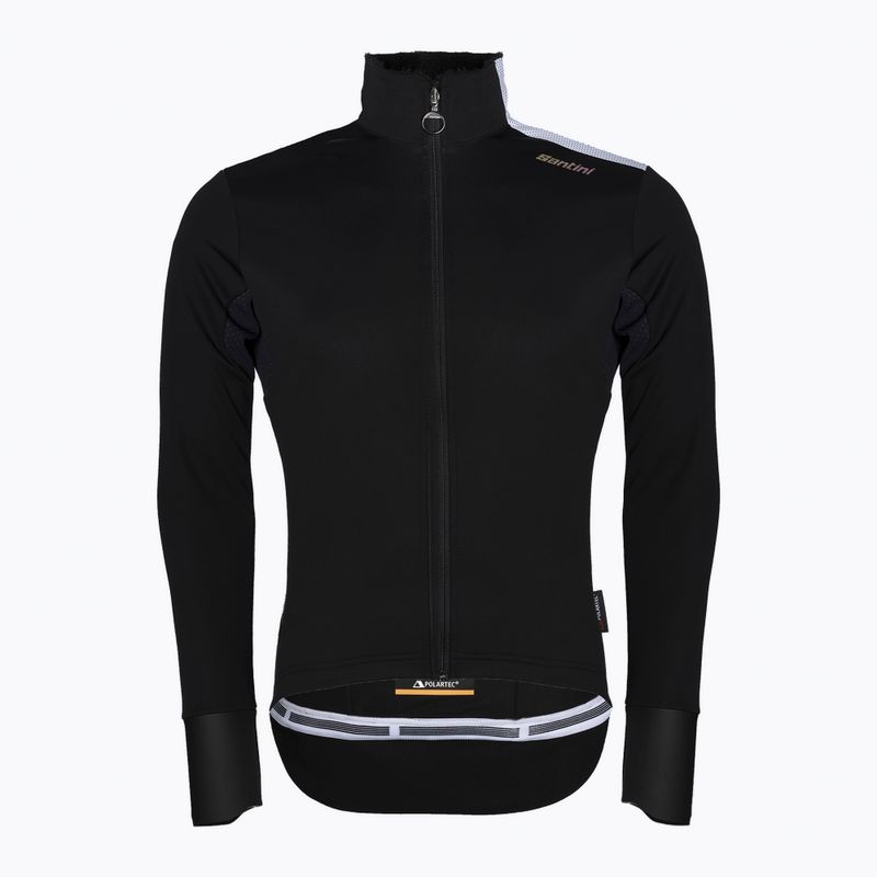 Куртка велосипедна чоловіча Santini Vega Extreme чорна 2W50775VEGAXNE