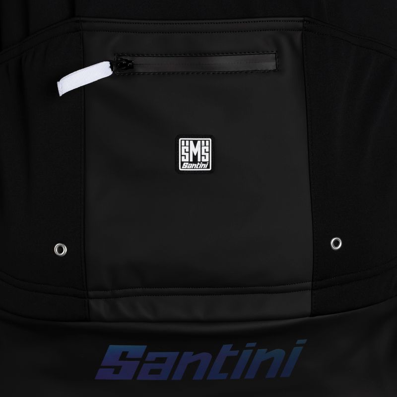 Куртка велосипедна чоловіча Santini Vega Extreme чорна 2W50775VEGAXNE 3