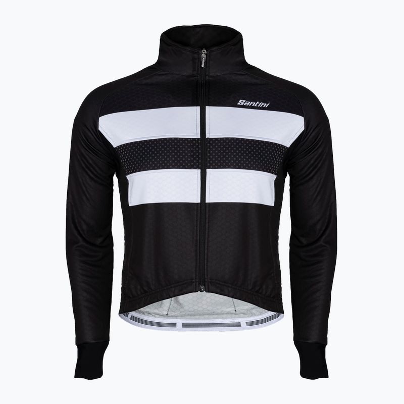 Куртка велосипедна чоловіча Santini Colore Bengal чорна 2W50775COLORBENGNE