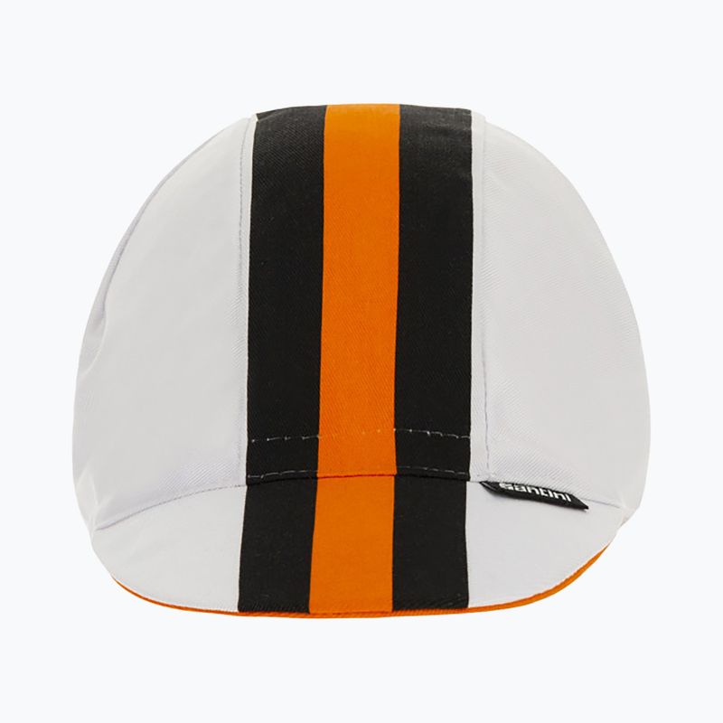 Шапка велосипедна під шолом  Santini Bengal біла 2S460COTBENGBIUNI 8