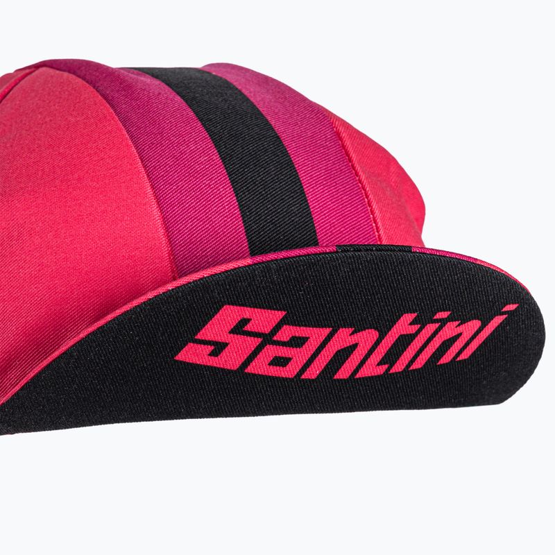 Шапка велосипедна під шолом Santini Bengal червона 2S460COTBENGRSUNI 6