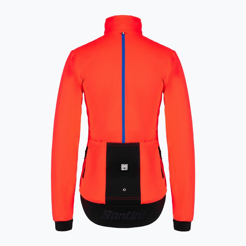 Куртка велосипедна жіноча Santini Vega Multi помаранчева 3W508L75VEGAMULT 2