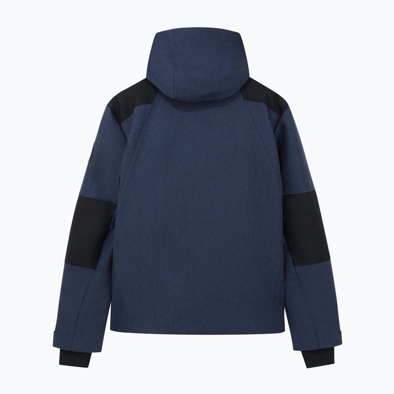 Куртка лижна чоловіча EA7 Emporio Armani Elitary Fashion fancy blue herringbo 6