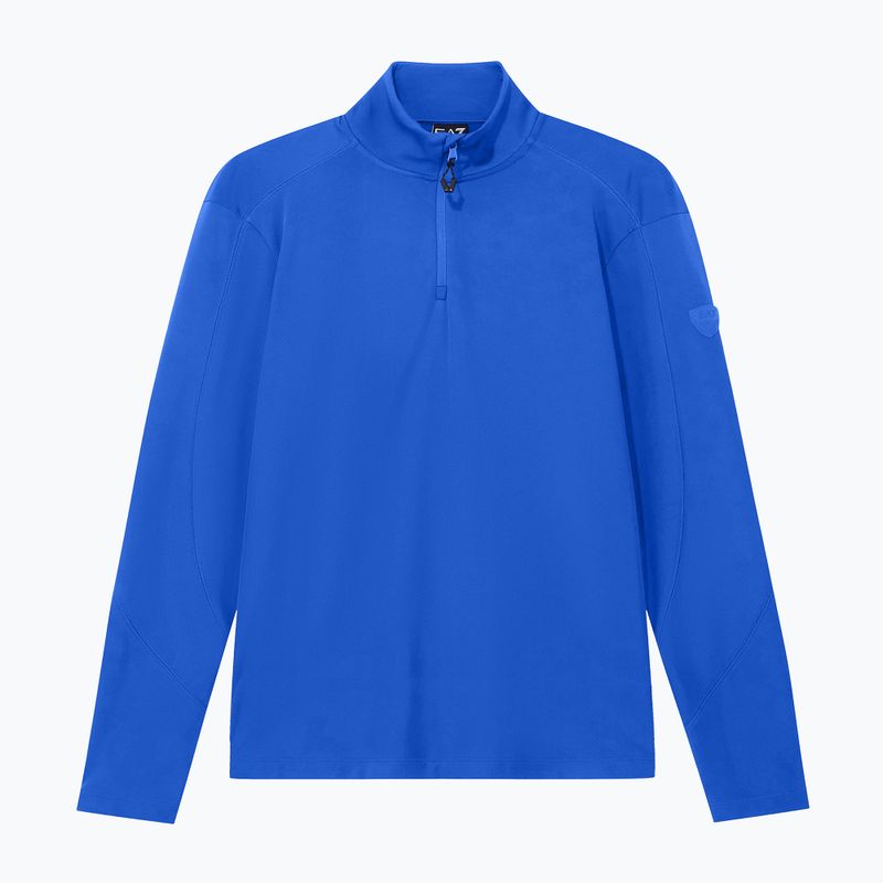 Кофта лижна чоловіча EA7 Emporio Armani Pure Powerstretch T-Top Half Zip new royal 6