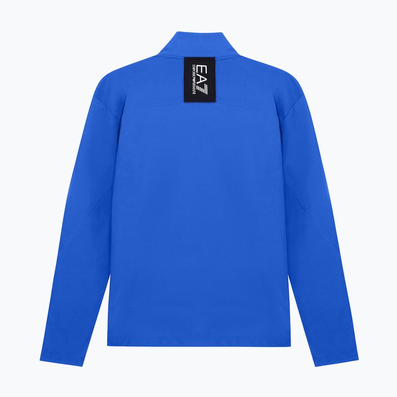 Кофта лижна чоловіча EA7 Emporio Armani Pure Powerstretch T-Top Half Zip new royal 7