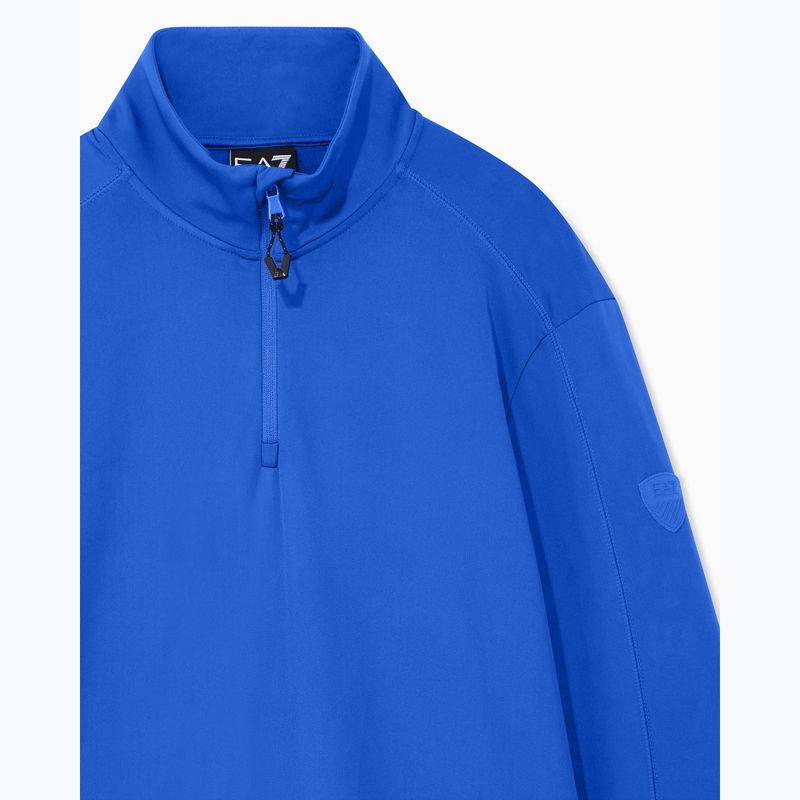 Кофта лижна чоловіча EA7 Emporio Armani Pure Powerstretch T-Top Half Zip new royal 8