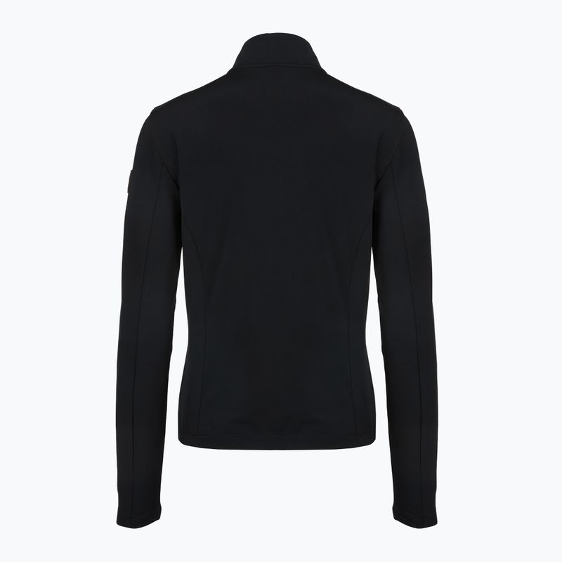 Кофта лижна жіноча EA7 Emporio Armani Pure Powerstretch T-Top Half Zip black 2