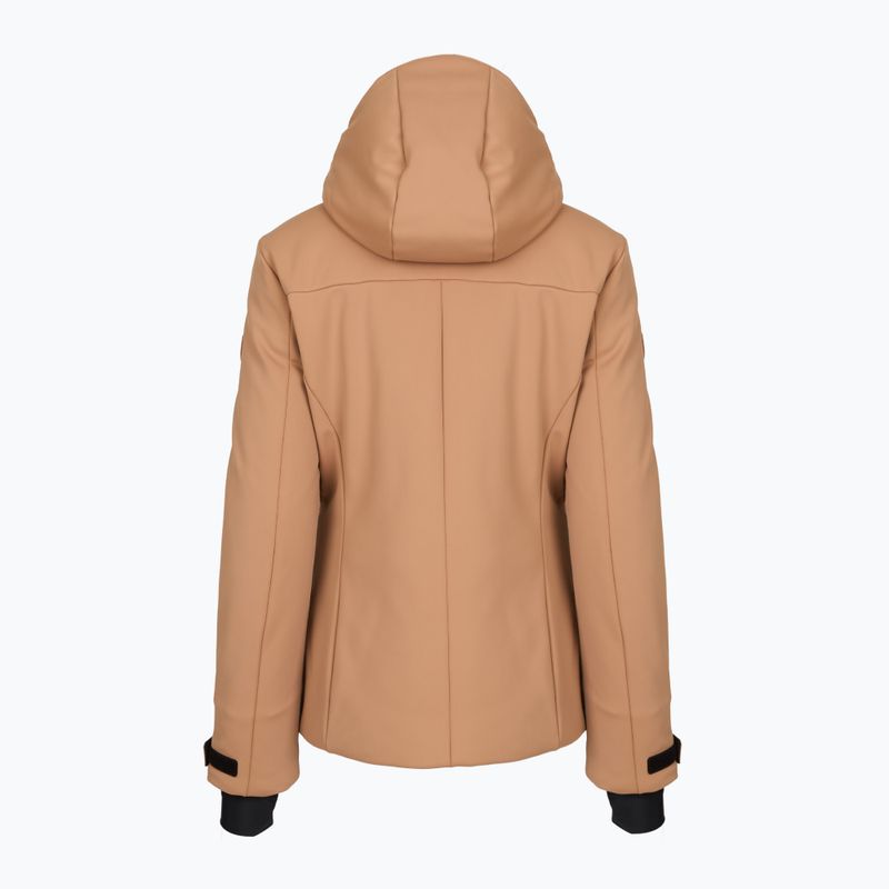 Куртка лижна жіноча EA7 Emporio Armani Pure Softshell mocha mousse 2