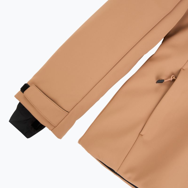 Куртка лижна жіноча EA7 Emporio Armani Pure Softshell mocha mousse 5